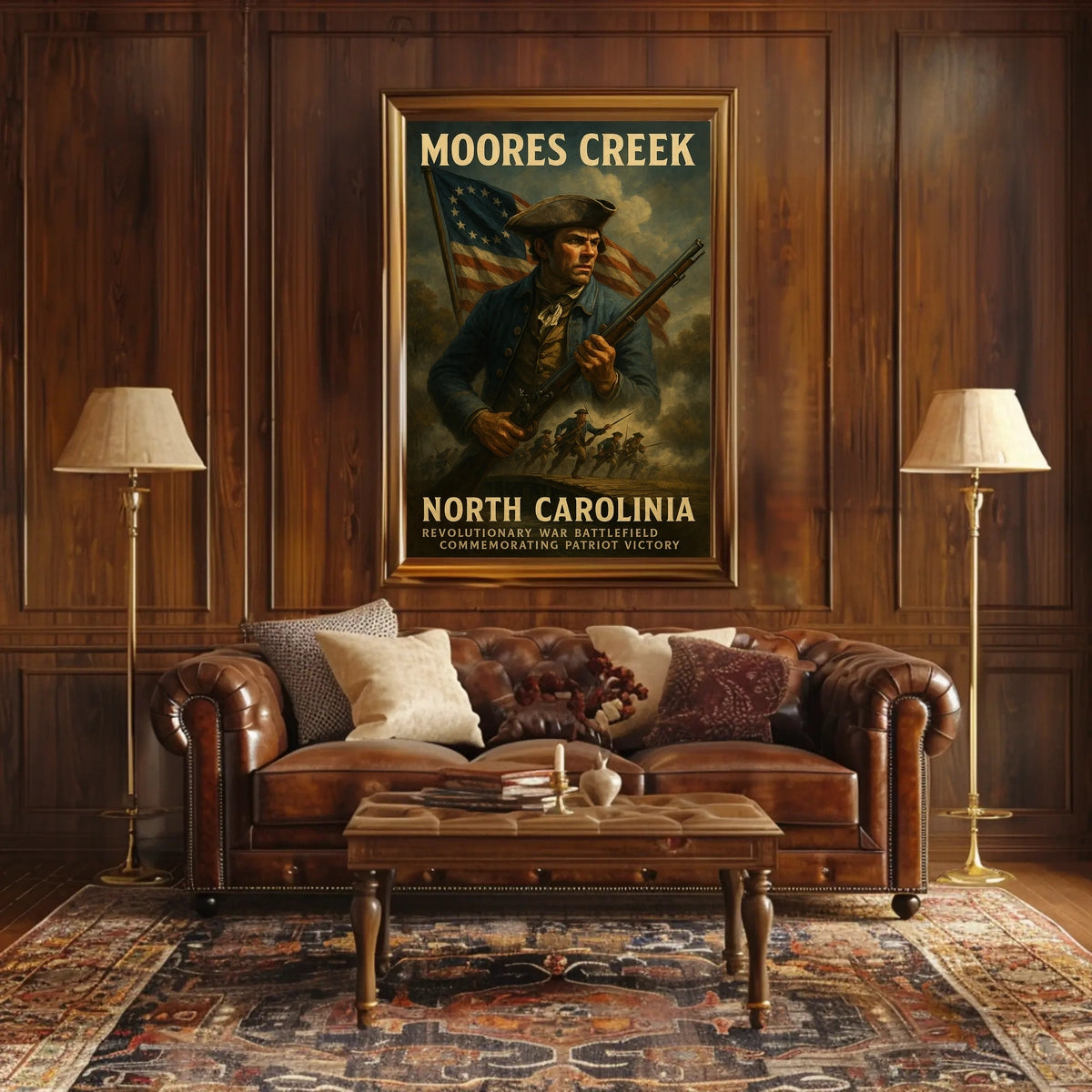 Moores Creek Revolutionary War Poster