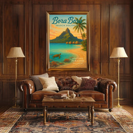 Bora Bora Discover Paradise Poster