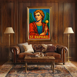 St. Raphael Poster
