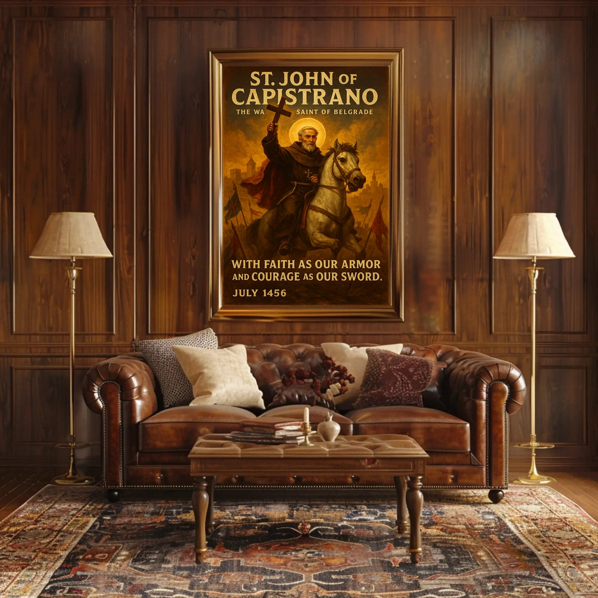 St. John of Capistrano The Warrior Saint Poster