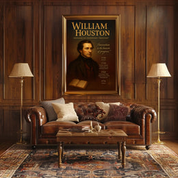 William Houston Pioneer of Visionary Thought Poster