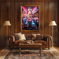 Retro Diner Vibes Retro Poster