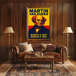 Martin Van Buren 8Th President Poster