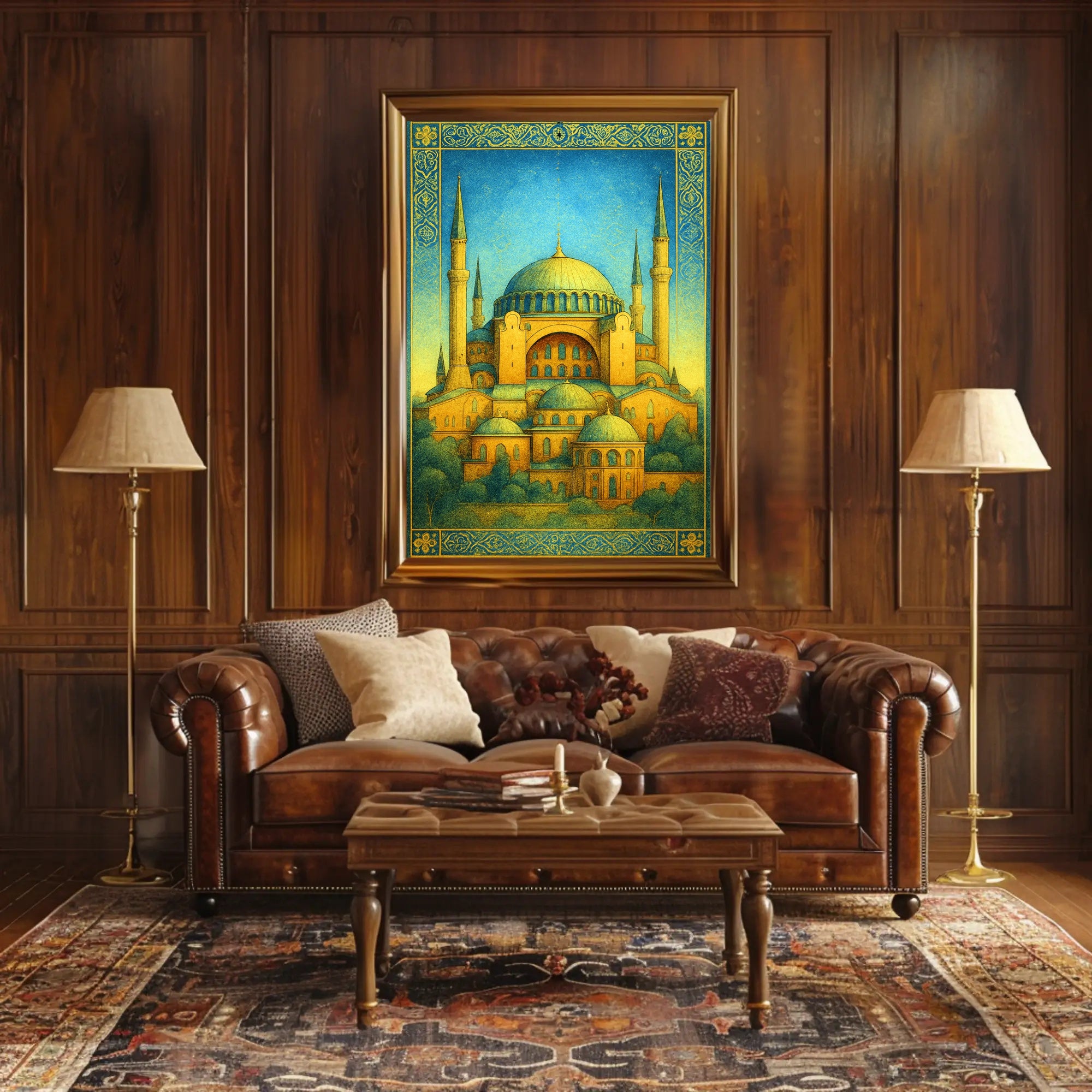 Byzantine Architectural Splendor Poster PosterGoat