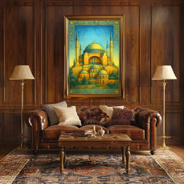 Byzantine Architectural Splendor Poster PosterGoat