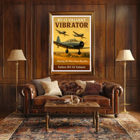 Vultee BT-13 Valiant Shaking the Skies Poster
