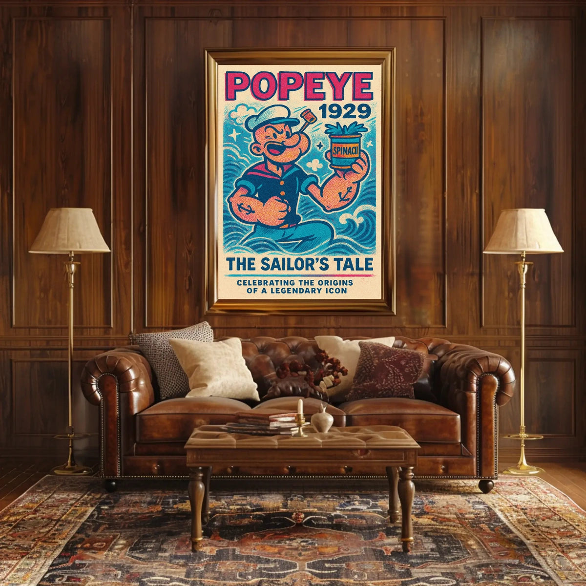 Popeye 1929 Art Poster POP-72