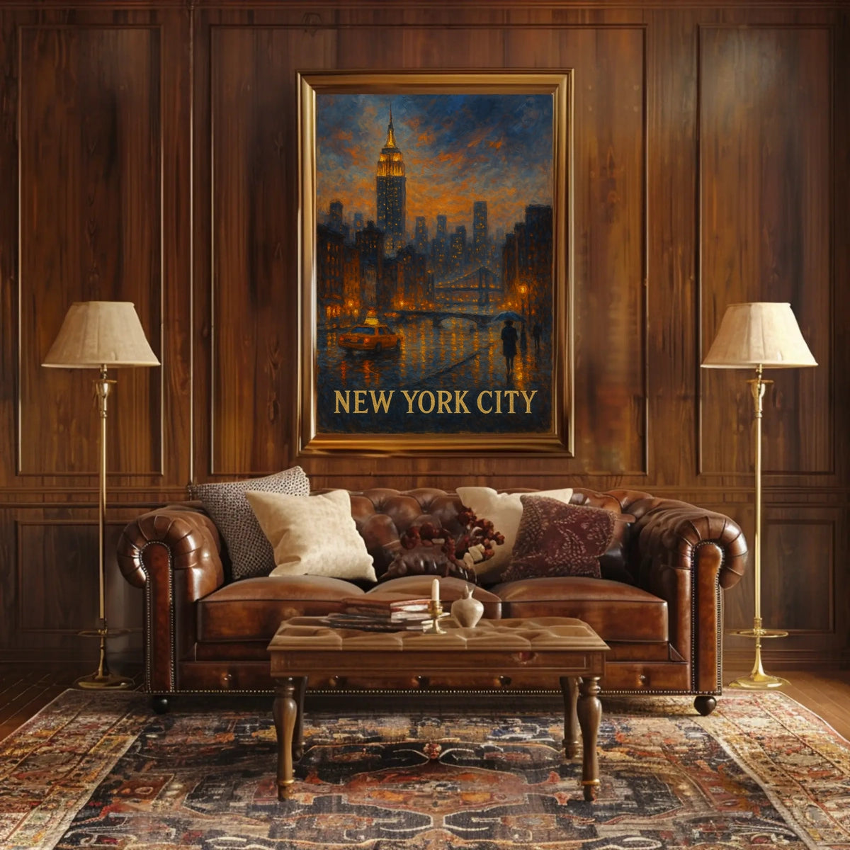 New York City Skyline Poster