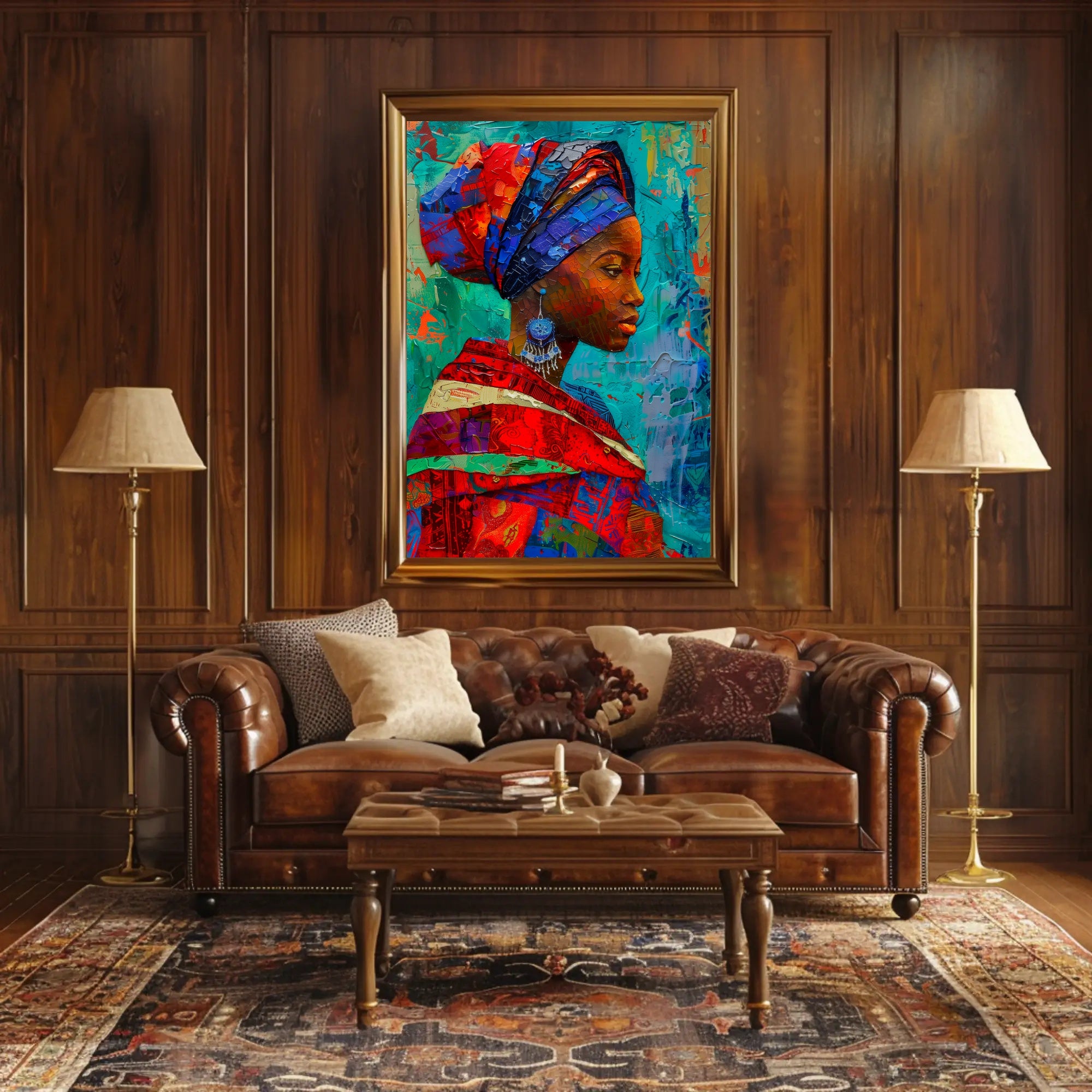 Vibrant Elegance Scenic Wall Art Print For Home Decor