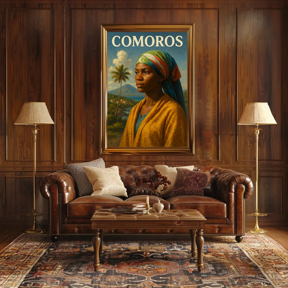 Comoros A Cultural Portrait Poster