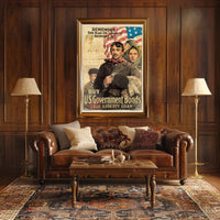 Liberty Loan Patriotic World War I Propaganda Poster