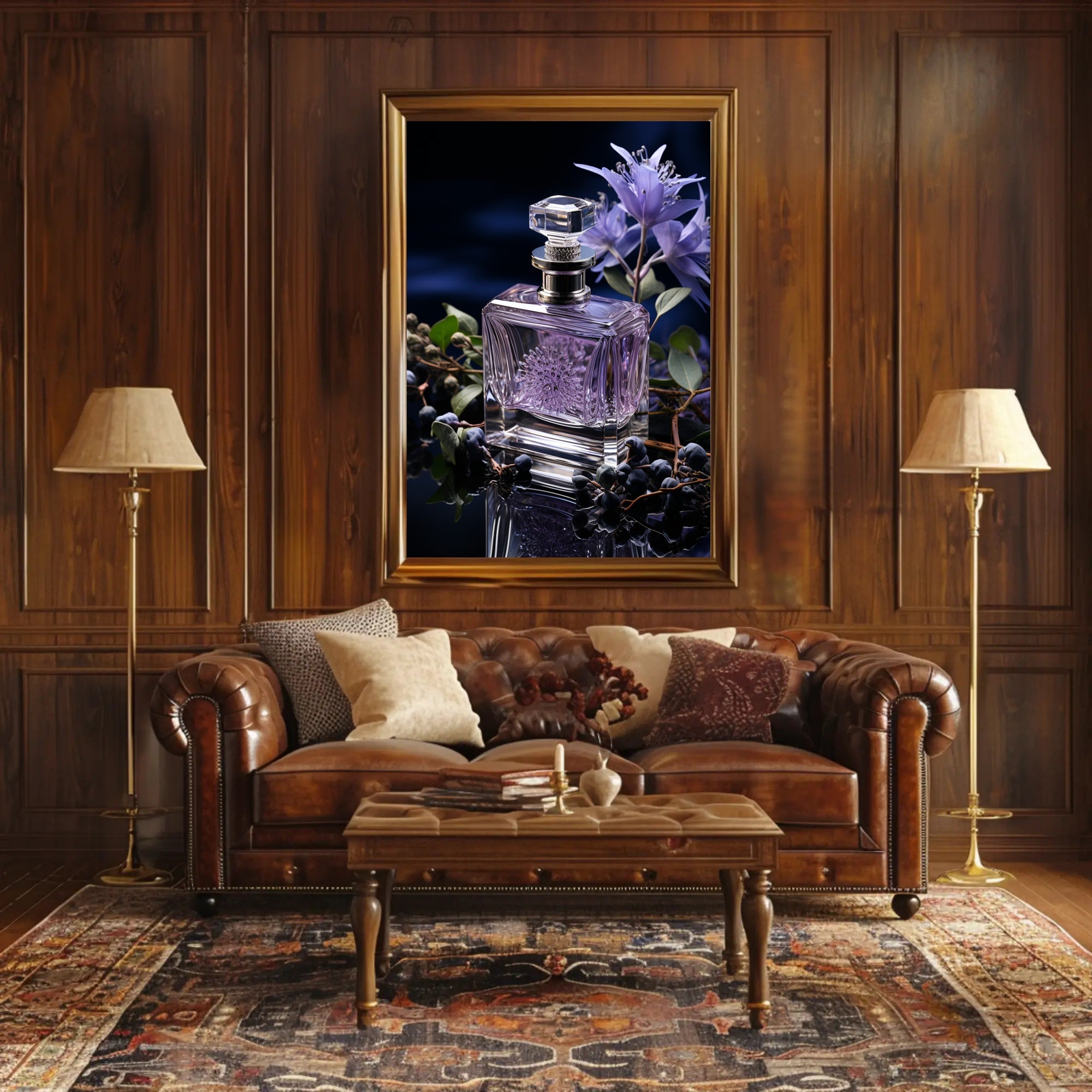 Enchanting Elegance A Fragrance Poster PosterGoat