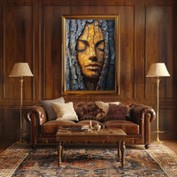 Human-Nature Harmony: Artistic Poster