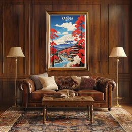Japanese Serenity: Mount Fuji Cultural Heritage Poster