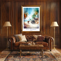 Tranquil Journey Through Gili Islands Poster PosterGoat