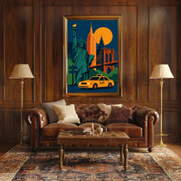 New York City Icons Poster