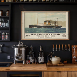Vintage Maritime Adventure Poster PosterGoat