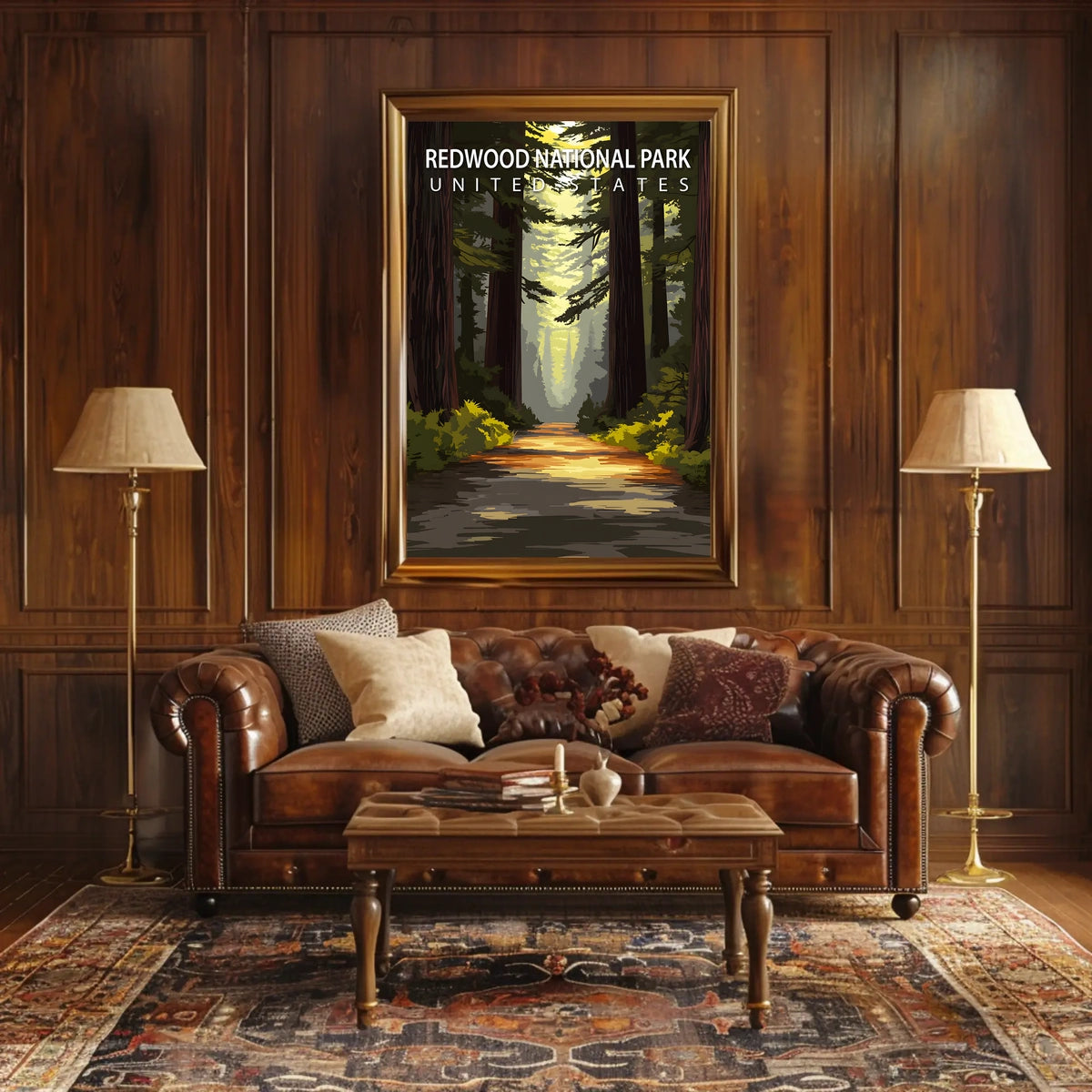 Redwood National Park Poster