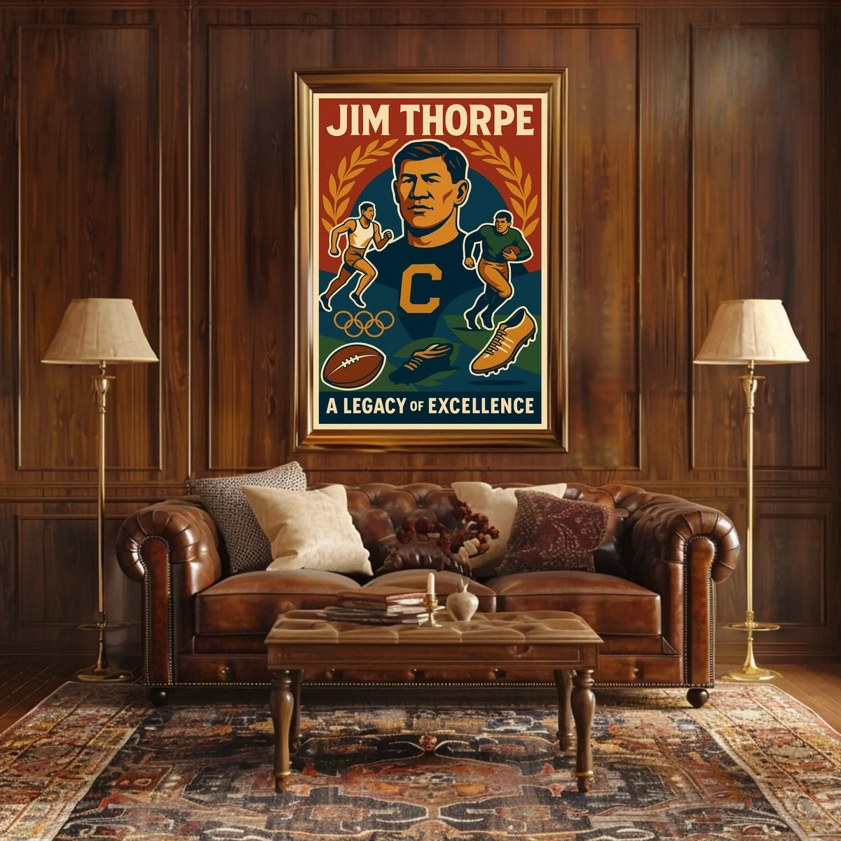 Celebrating Jim Thorpe Poster