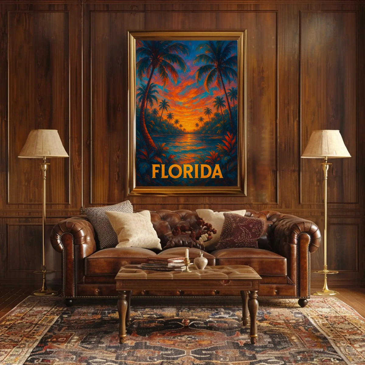 Florida Sunset Poster