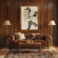 War Bond Caricature Poster PosterGoat