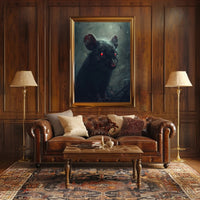 Enigmatic Creature of the Night Poster PosterGoat