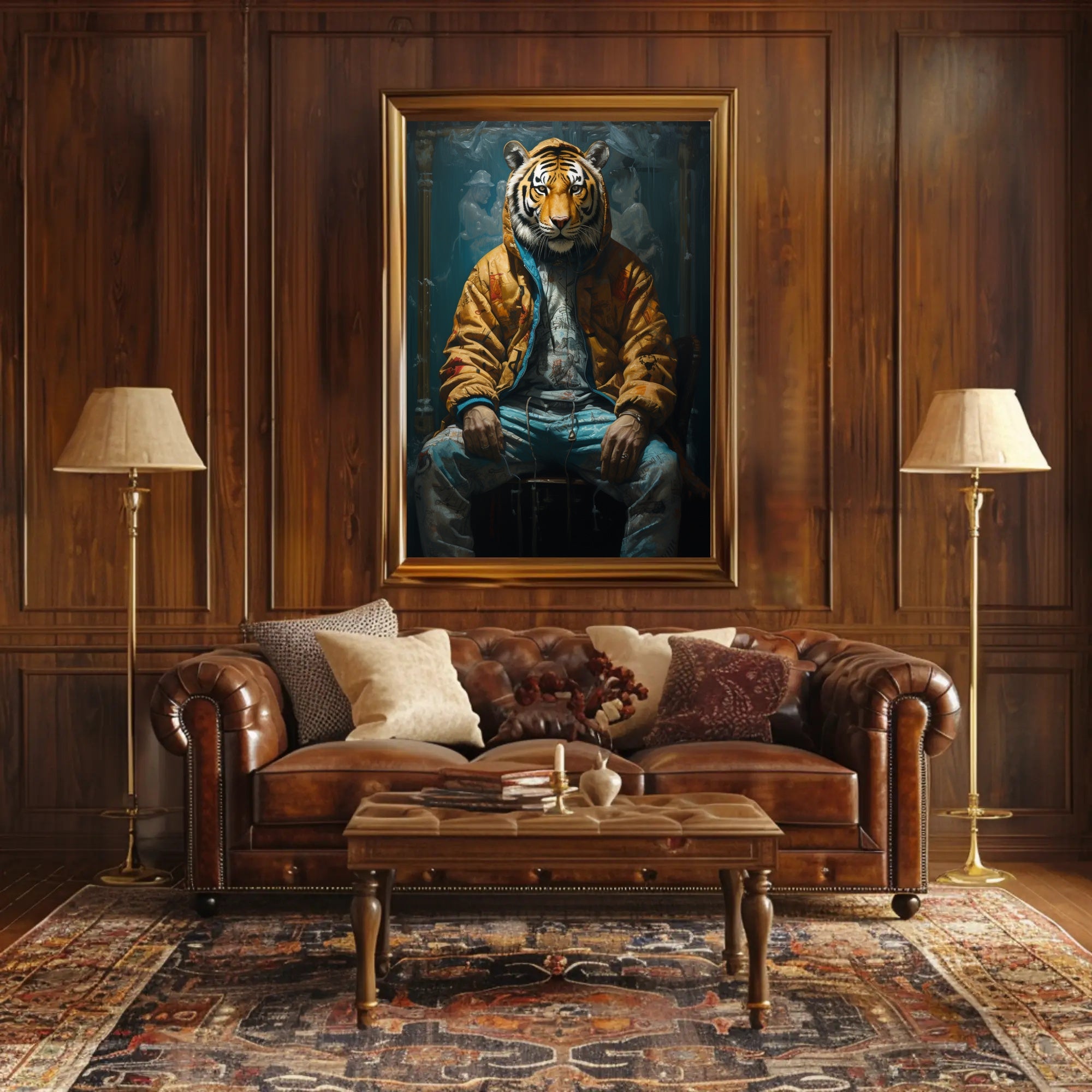 The Urban Tiger Poster PosterGoat
