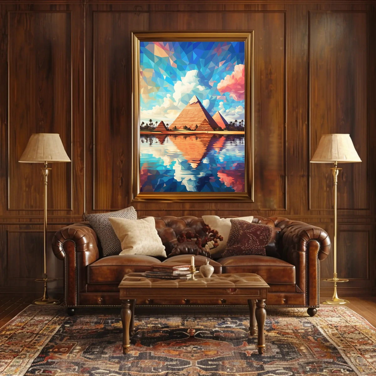 Great Pyramids of Egypt Cultural or Heritage Poster