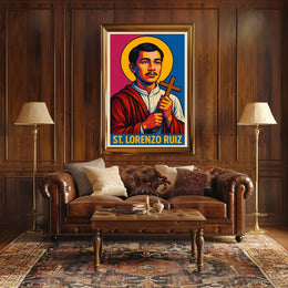 St. Lorenzo Ruiz Poster