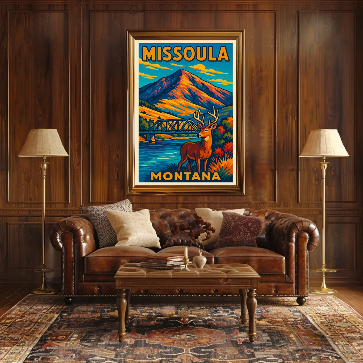 Missoula Montana Poster