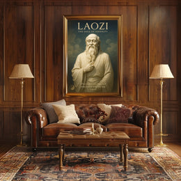 Laozi The Sage Of Serenity Poster