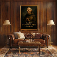 Saint Bernardine Of Siena Poster