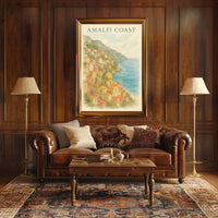 Amalfi Coast Dreamscape Poster