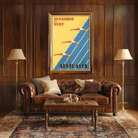 Sunshine And Surf Australia Poster