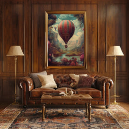 Enchanted Balloon Journey Poster