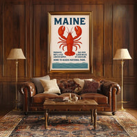 Discover Maine Poster