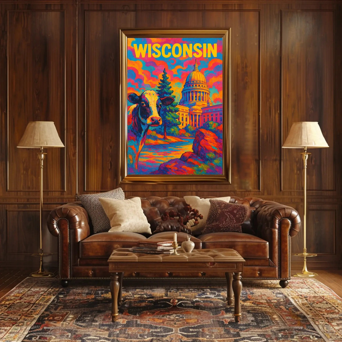 Wisconsin Vibrance Poster