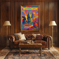Wisconsin Vibrance Poster