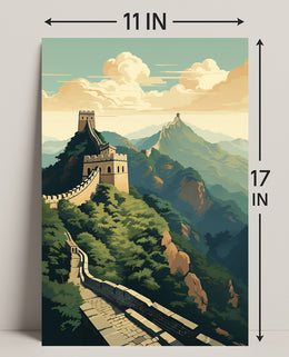 The Great Wall Of China Poster