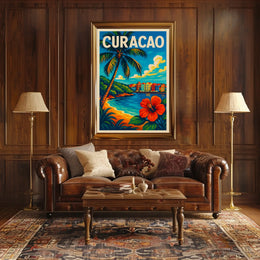 Curacao Island Paradise Poster