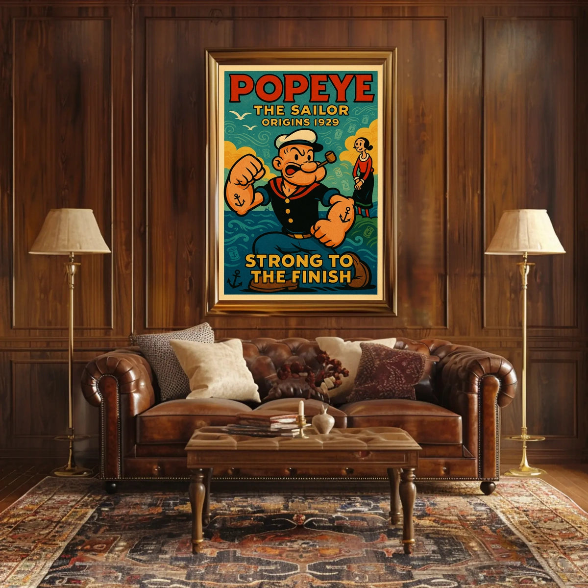 Popeye 1929 Art Poster POP-235