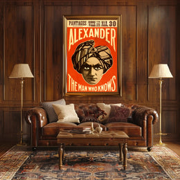 Alexander the Man Who Knows Cultural Heritage Poster