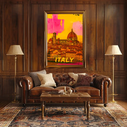 Vibrant Italy Poster