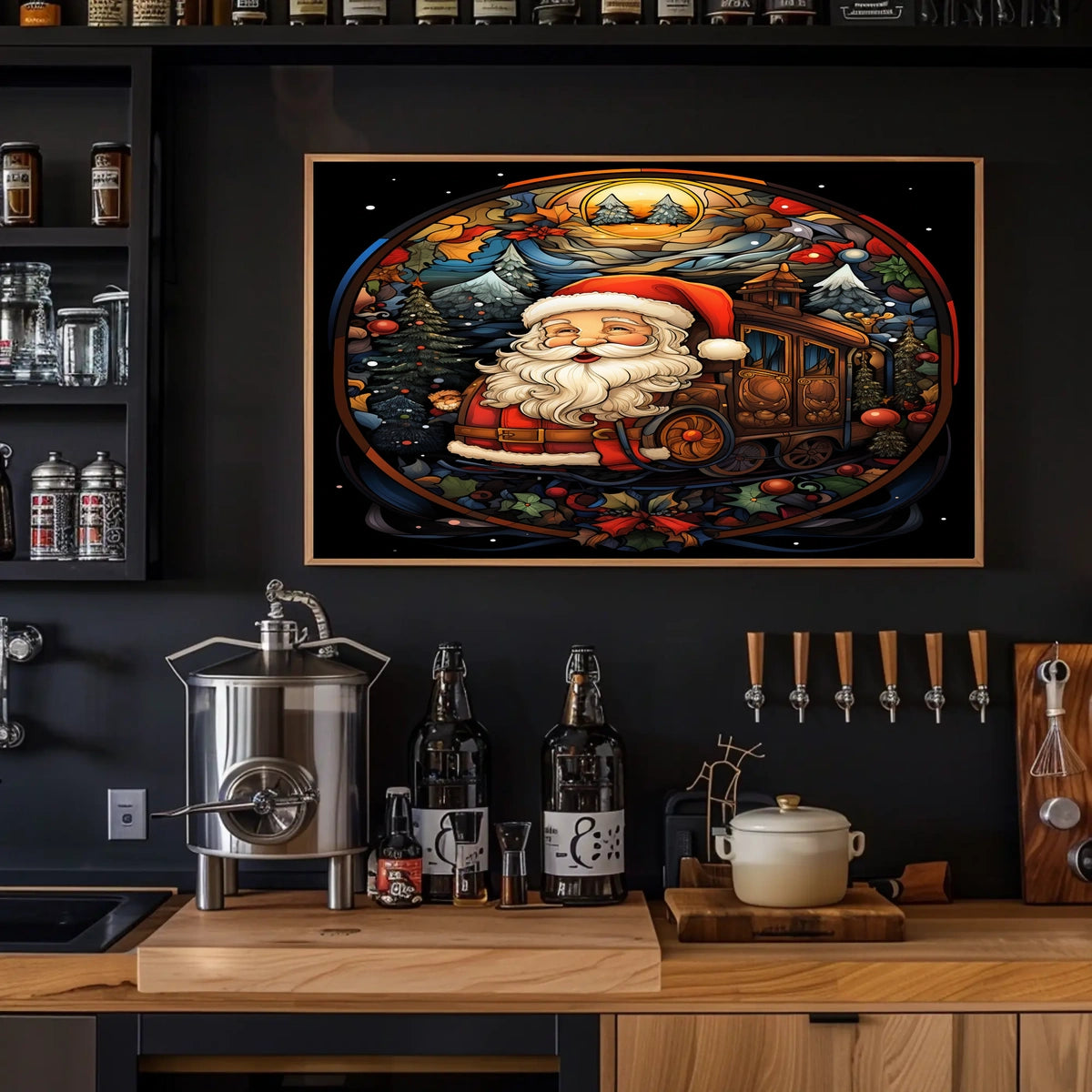 SantaS Festive Journey Poster