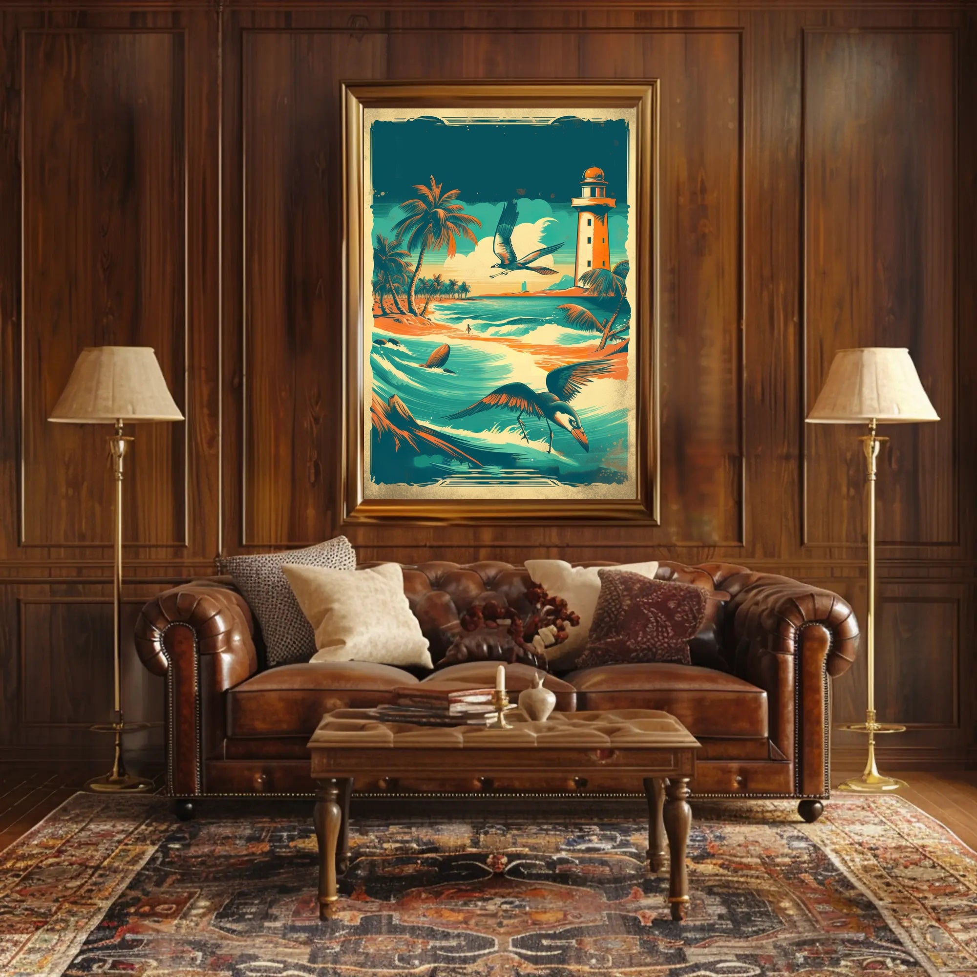 Coastal Serenity Poster