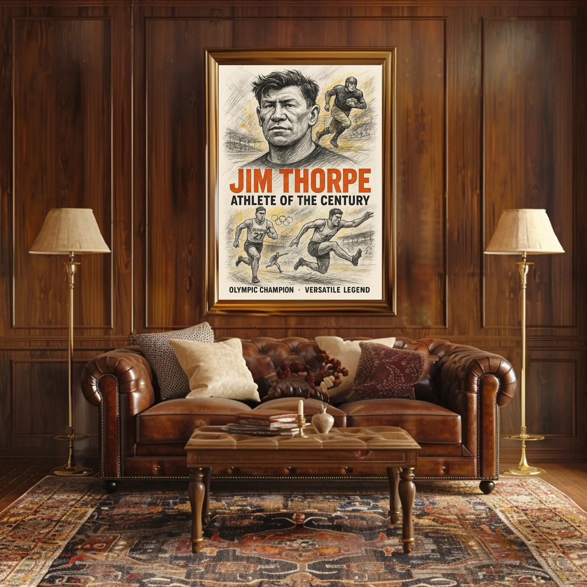 Celebrating a Sporting Icon Poster