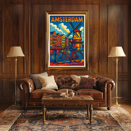 Amsterdam Adventure Poster