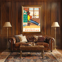 Winter Tranquility in Austria Poster PosterGoat