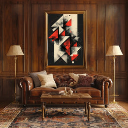 Geometric Abstraction Abstract Poster