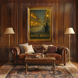New Orleans Bayou Bright Poster